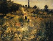 Auguste renoir Road Rising into Deep Grass China oil painting reproduction